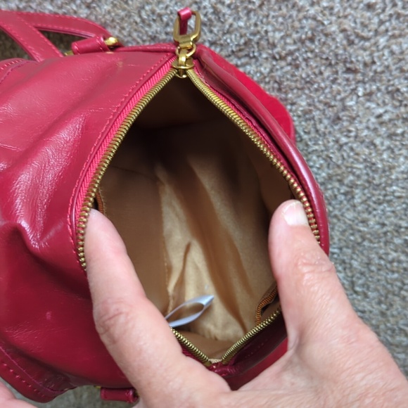 HOBO International Red Host Convertible Backpack - Picture 10 of 13